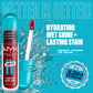 NYX PROFESSIONAL MAKEUP NYX PROFESSIONAL MAKEUP Lip IV Hydrating Glossy Lip Stain With 12HR Hydration - Blush Rush (Pink)
