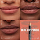 NYX PROFESSIONAL MAKEUP Slim Lip Liner Set, Long-Lasting Creamy Lip Liner Pack Of 3 (Peakaboo Neutral, Nude Pink, Ever),