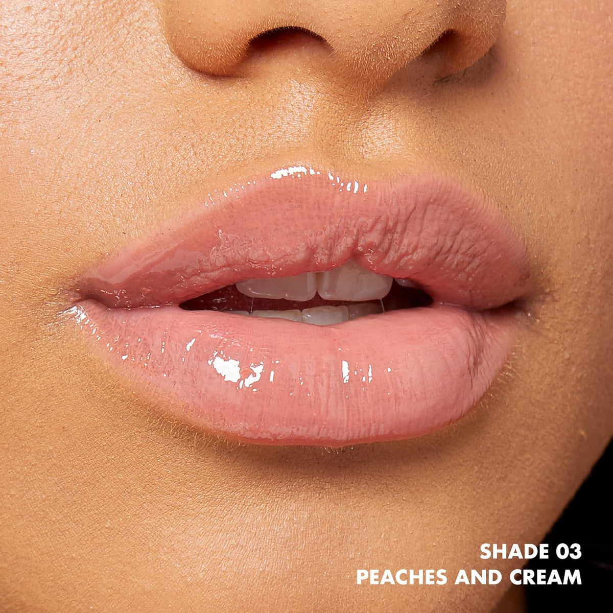 NYX PROFESSIONAL MAKEUP Butter Gloss, Non-Sticky Lip Gloss - Peaches And Cream (Pink Coral),