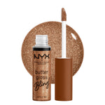 NYX PROFESSIONAL MAKEUP Butter Gloss Bling Lip Gloss, Non Sticky And Shiny Vegan Lip Makeup - Pay Me In Gold,