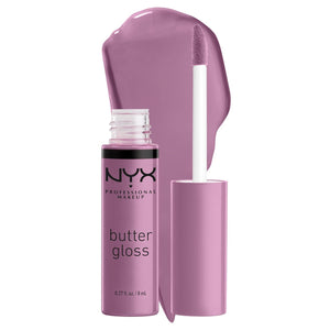 NYX PROFESSIONAL MAKEUP Butter Gloss, Non-Sticky Lip Gloss - Marshmallow (Muted Lilac),