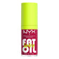 NYX PROFESSIONAL MAKEUP NYX PROFESSIONAL MAKEUP Fat Oil Lip Drip, Moisturizing Lip Oil Gloss, Vegan Tinted Formula, Up To 12 HR Hydration - Newsfeed (Rose Nude)
