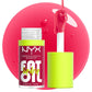 NYX PROFESSIONAL MAKEUP NYX PROFESSIONAL MAKEUP Fat Oil Lip Drip, Moisturizing Lip Oil Gloss, Vegan Tinted Formula, Up To 12 HR Hydration - Newsfeed (Rose Nude)