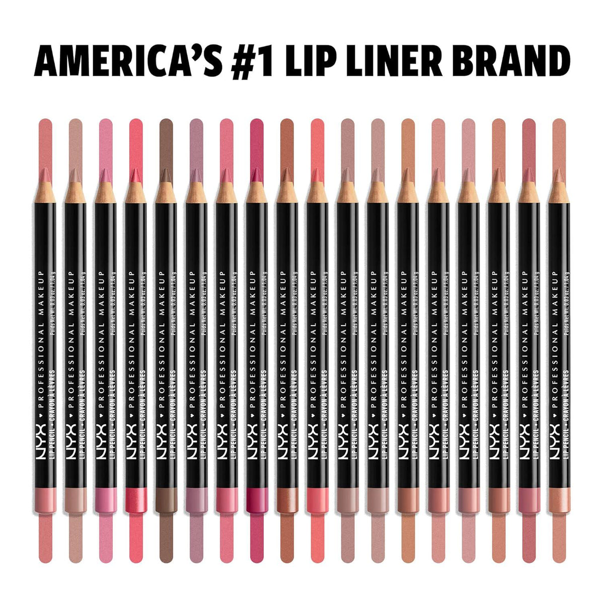 NYX PROFESSIONAL MAKEUP Slim Lip Pencil (Peakaboo Neutral) + Butter Gloss (Sugar Glass, Clear), 3-Pack Bundle,