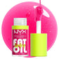 NYX PROFESSIONAL MAKEUP NYX PROFESSIONAL MAKEUP Fat Oil Lip Drip, Moisturizing Lip Oil Gloss, Vegan Tinted Formula, Up To 12 HR Hydration - Supermodel (Shimmering Magenta)