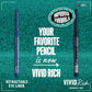 NYX PROFESSIONAL MAKEUP NYX PROFESSIONAL MAKEUP Mechanical Eye Pencil, Vivid Rich Mechanical, Creamy Retractable Eyeliner - Sapphire Bling, Deep Blue Eyeliner