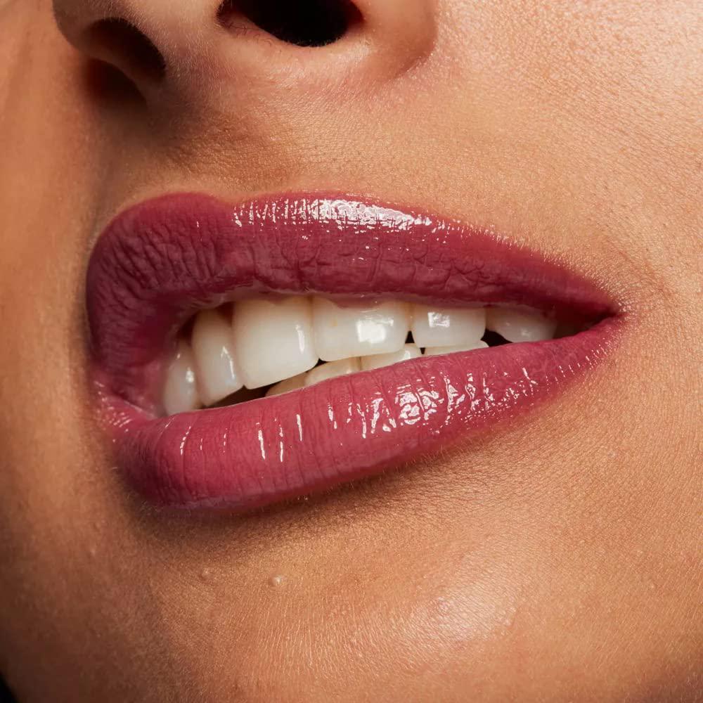 NYX PROFESSIONAL MAKEUP Butter Gloss, Non-Sticky Lip Gloss - Cinnamon Roll (Dusty Nude Mauve),