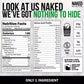 Naked Nutrition Naked Whey Protein Powder, 1lb, Grass-Fed, Undenatured, Gluten-Free, No GMOs, 15 Servings