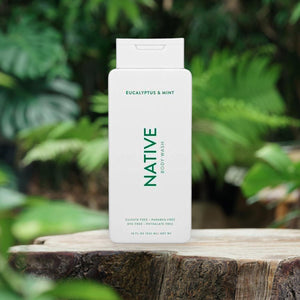 Native Native Body Wash Contains Naturally Derived Ingredients | For Women And Men, Sulfate, Paraben, And Dye Free Leaving Skin Soft And Hydrated | Eucalyptus And Mint 18 Oz - 2 Pk