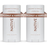 Native Deodorant Contains Naturally Derived Ingredients, 72 Hour Odor Control | Deodorant For Women And Men, Aluminum Free With Baking Soda, Coconut Oil And Shea Butter | Coconut And Vanilla, 2-Pack,