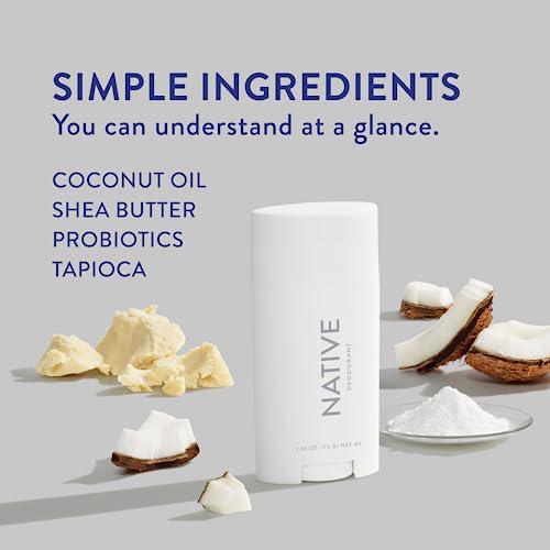 Native Deodorant Contains Naturally Derived Ingredients, 72 Hour Odor Control | Deodorant For Women And Men, Aluminum Free With Baking Soda, Coconut Oil And Shea Butter | Honey And White Oak,