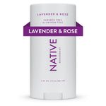 Native Deodorant Contains Naturally Derived Ingredients, 72 Hour Odor Control | Deodorant For Women And Men, Aluminum Free With Baking Soda, Coconut Oil And Shea Butter | Lavender And Rose,