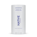 Native Deodorant Contains Naturally Derived Ingredients, 72 Hour Odor Control | Deodorant For Women And Men, Aluminum Free With Baking Soda, Coconut Oil And Shea Butter | Unscented,