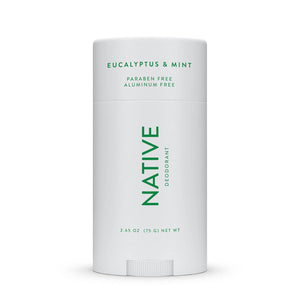 Native Native Deodorant | Natural Deodorant For Men, Aluminum Free With Baking Soda, Coconut Oil And Shea Butter | Eucalyptus And Mint