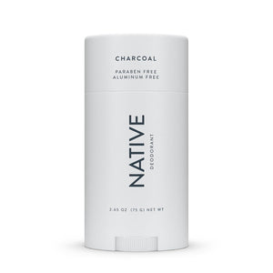 Native Native Deodorant | Natural Deodorant For Men, Aluminum Free With Baking Soda, Probiotics, Coconut Oil And Shea Butter | Charcoal