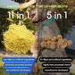 Native Pet 11-in-1 Dog Multivitamin Powder, Collagen, Glucosamine, Omega & Probiotics, 120 Scoops Food Topper