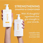Native Native Shampoo And Conditioner Contain Naturally Derived Ingredients| All Hair Type Color And Treated, Fine To Dry Damaged, Sulfate And Dye Free - Almond And Shea Butter, 16.5 Fl Oz Each (2 Pack)