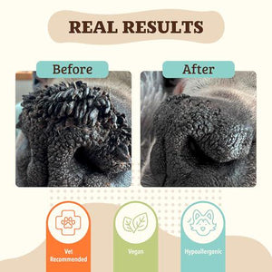 Natural Dog Company Snout Soother 0.15 oz Nose Balm with Shea Butter Coconut Oil for Dry Noses Lick Safe