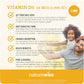 NatureWise NatureWise Vitamin D3 1000iu (25 Mcg) 1-Year Supply For Immune Support, Healthy Muscle Function, And Bone Health - Non-GMO, Gluten Free In Organic Extra Virgin Olive Oil, (Mini Softgel), 360 Count