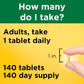 Nature Made Super B Complex with Vitamin C & Folic Acid, Immune Support, 140 Tablets, 140-Day Supply