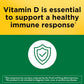 Nature Made Nature Made Vitamin D3 2000 IU (50 Mcg), Dietary Supplement For Bone, Teeth, Muscle And Immune Health Support, 90 Softgels, 90 Day Supply