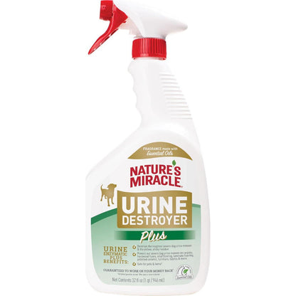 Nature's Miracle Urine Destroyer Plus Dog Stain & Odor Enzymatic Cleaner 32 oz
