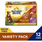 Nature's Recipe Wet Dog Food Variety Pack Grain Free 2.75 oz 12 Pack with Chicken Flavors