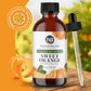 NaturoBliss NaturoBliss 100% Pure And Natural Sweet Orange Essential Oil Therapeutic Grade Premium Quality Oil With Glass Dropper - Huge 4 Fl. Oz - Perfect For Aromatherapy And Relaxation