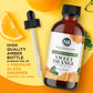NaturoBliss NaturoBliss 100% Pure And Natural Sweet Orange Essential Oil Therapeutic Grade Premium Quality Oil With Glass Dropper - Huge 4 Fl. Oz - Perfect For Aromatherapy And Relaxation