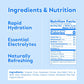 Nectar Hydration Packets, Electrolyte Powder, No Sugar or Calories, Organic Fruit Liquid, 18 Pack, Variety of Flavors for Dehydration Relief & Rapid Rehydration