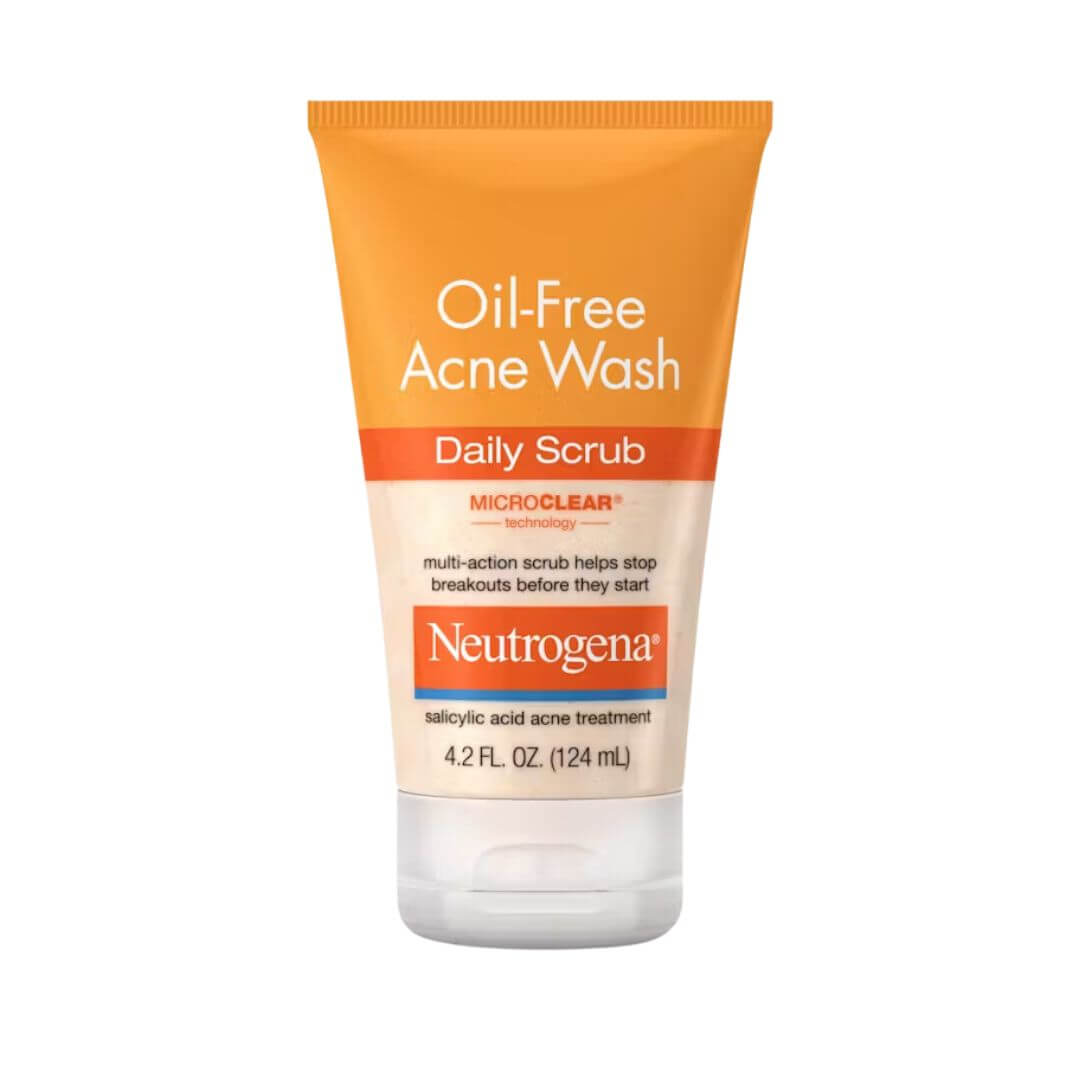 Neutrogena Oil-Free Acne Wash Daily Scrub 124ml,070501028209