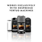 Nespresso Capsules Vertuo Fortado Decaffeinato Gran Lungo, 30 Count, Coffee Pods for 5 oz Brews, Smooth Decaf Espresso