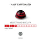 Nespresso Nespresso Capsules Vertuo, Half Caffeinato, Mild Roast Coffee, 30-Count Coffee Pods, Brews 7.8oz.