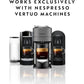 Nespresso Vertuo Double Espresso Scuro Capsules, 30 Count, Dark Roast Espresso Pods, Brews 27 oz for Bold Flavor