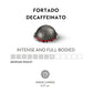 Nespresso Capsules Vertuo Fortado Decaffeinato Gran Lungo, 30 Count, Coffee Pods for 5 oz Brews, Smooth Decaf Espresso