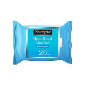 Neutrogena Hydro Boost Cleanser Facial Wipes 25 Count