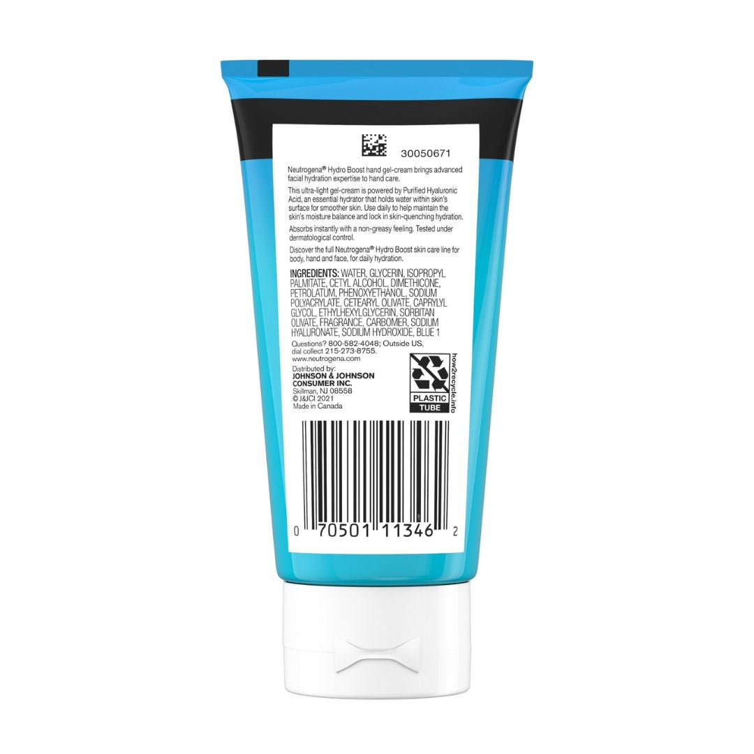 Neutrogena Hydro Boost Hyaluronic Acid Hand Gel Cream 75ml,3574661392486