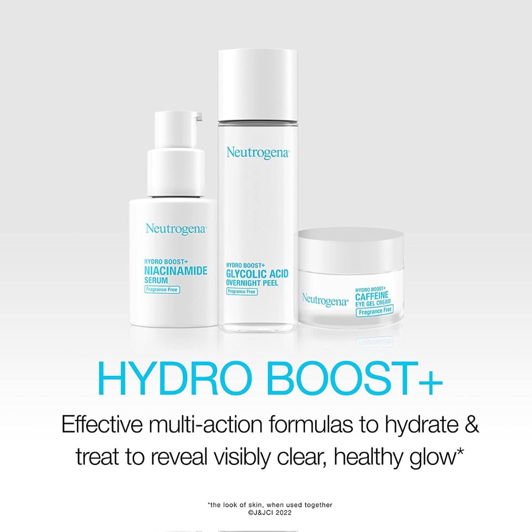 Neutrogena Hydro Boost + Hyaluronic Acid + 10% Niacinamide Fragrance Free Serum 29ml,070501103890