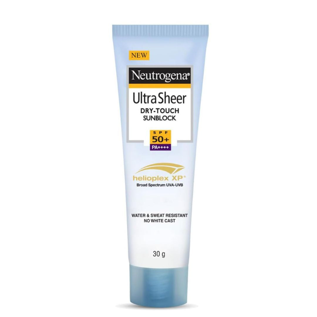 Neutrogena Ultra Sheer Dry-Touch Sunblock SPF 50+ PA++++ Sunscreen 30g