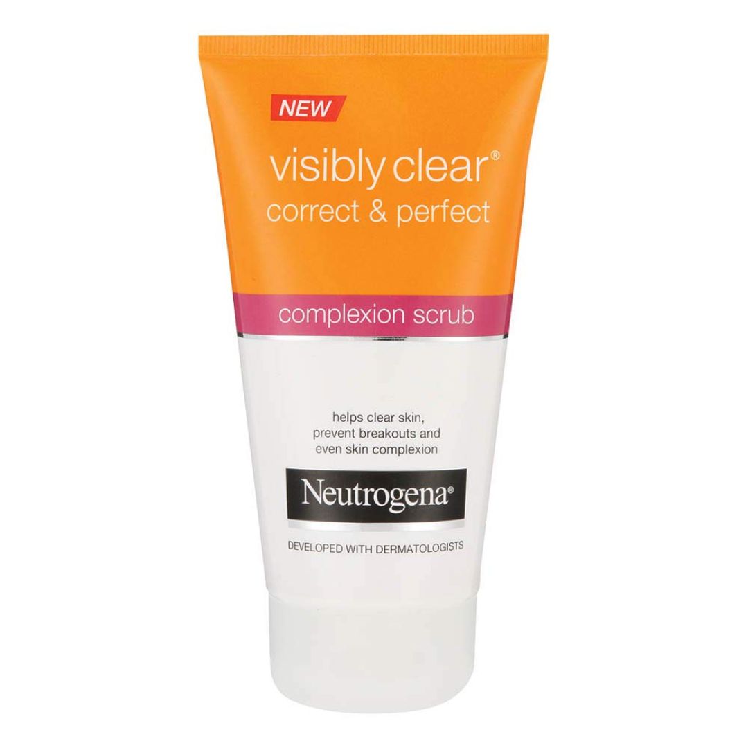 Neutrogena Visibly Clear Correct & Perfect Complexion Scrub 150ml,3574661244846