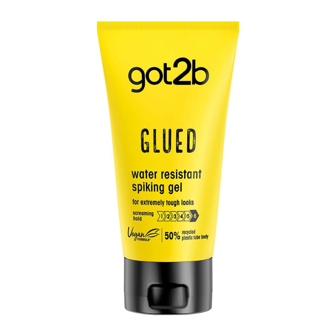 Schwarzkopf Got2b Glued Hold No.6 Water Resistant Spiking Gel 150ml,5012583105084
