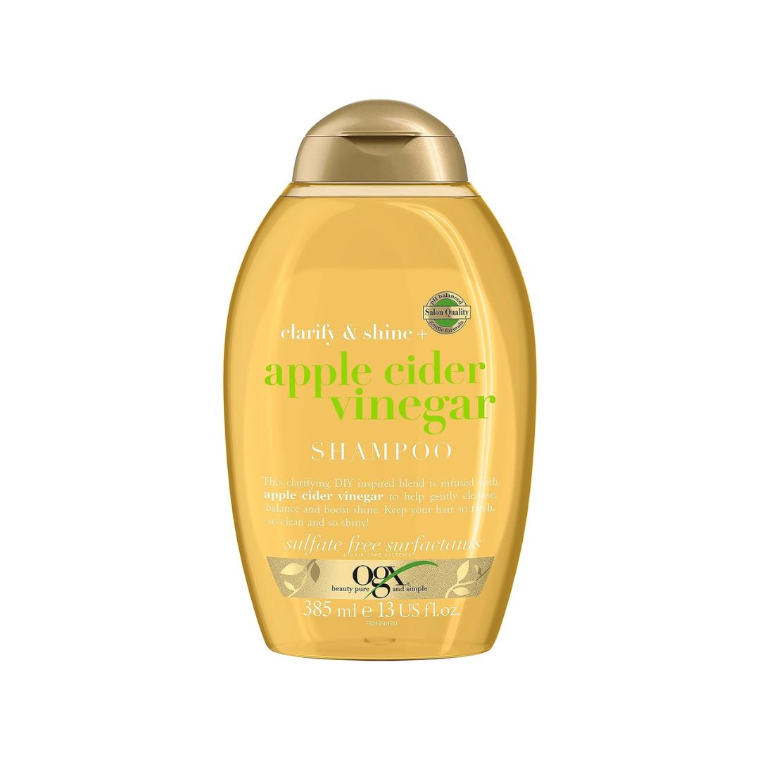 OGX Clarify & Shine + Apple Cider Vinegar Shampoo & Conditioner 385ml,3574661531656