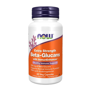 Now Foods Extra Strength Beta-Glucans 60 Veg Capsules,733739030337