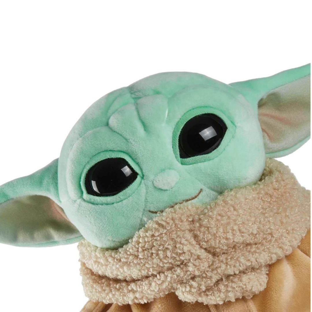 Mattel Star Wars The Mandalorian Baby Yoda 8-Inch Plushie Toy,887961940732