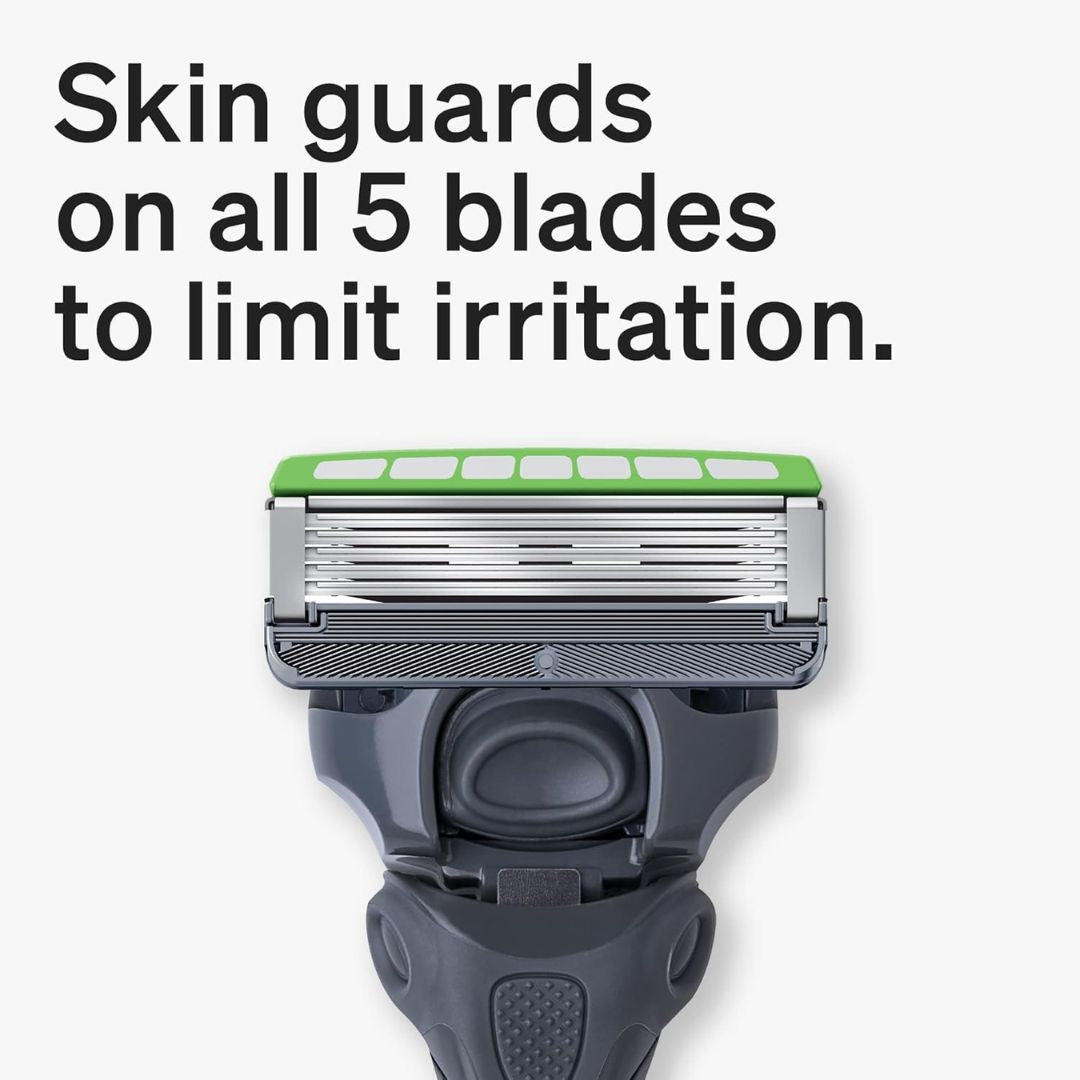 Schick Hydro Sensitive 5 Blades 2 Cartridges & 1 Razor For Men,841058000204
