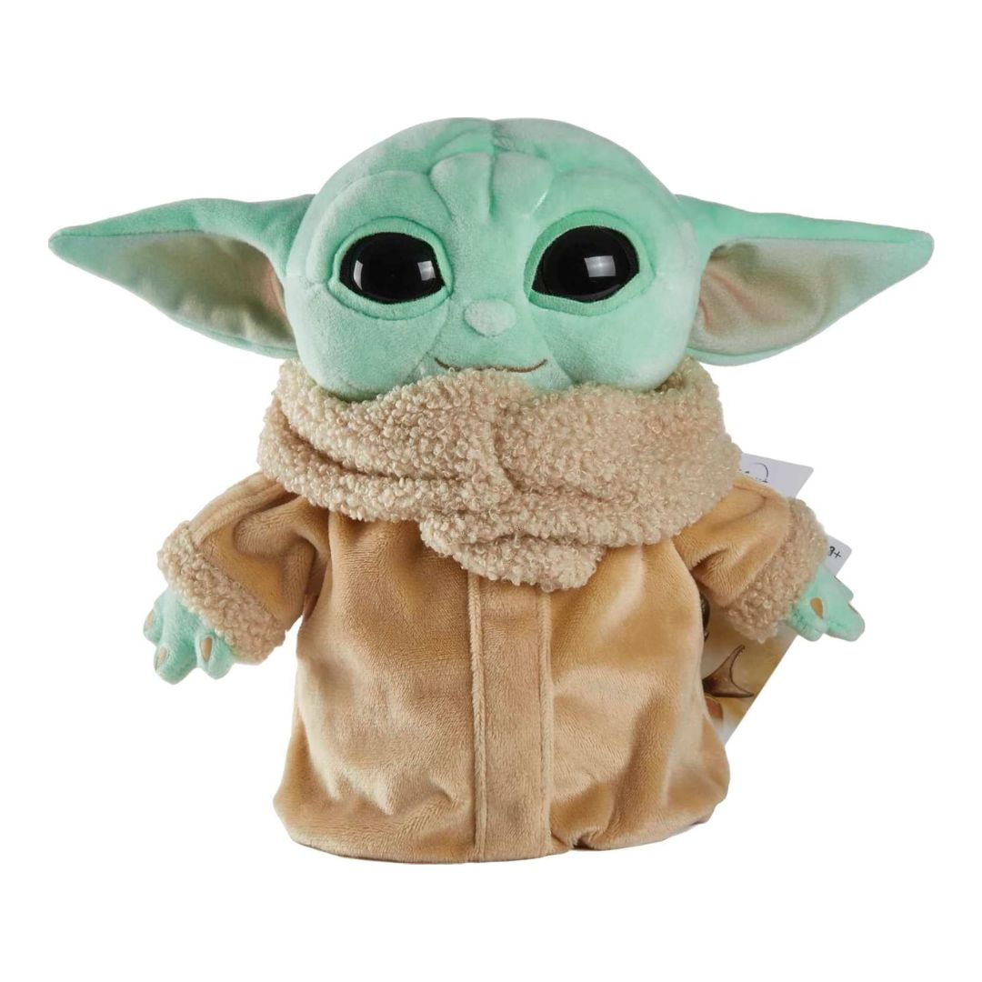 Mattel Star Wars The Mandalorian Baby Yoda 8-Inch Plushie Toy,887961940732
