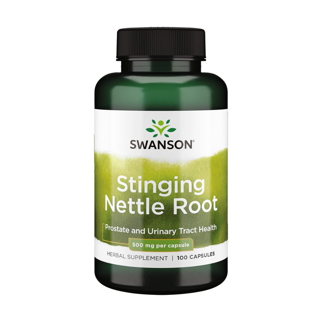 Swanson Stinging Nettle Root 500mg 100 Veg Capsules,087614019680