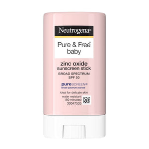 Neutrogena Baby Pure & Free SPF 50 Zinc Oxide Sunscreen Stick 13g