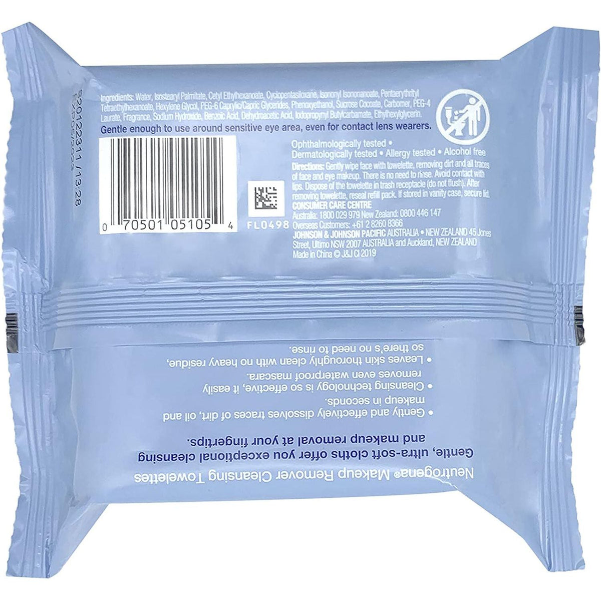 Neutrogena Make-Up Remover Towelettes 25 Count (Refill),