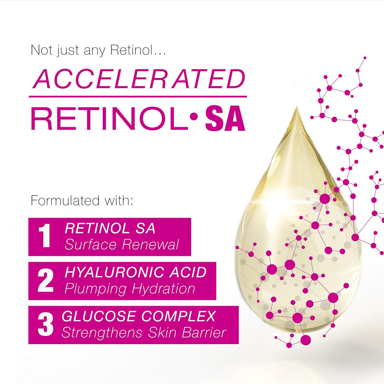 Neutrogena Rapid Wrinkle Repair Anti-Wrinkle Retinol Prep Facial Cream Cleanser With Glycolic Acid And Micro-Exfoliant To Gently Cleanse And Exfoliate Skin, Oil-Free And Non-Comedogenic, 5 Oz,